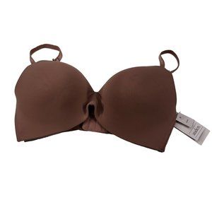 Auden Women's Size 34DD Bra Nursing Lightly Lined Wireless Mauve New With Tags